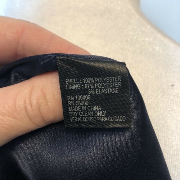 GIANNI BINI - Size 4 Blue Carmella Diamond Print One Shoulder Ruffle Dress - Picture 10 of 12